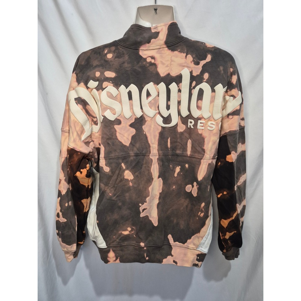 Disney Spirit Jersey Disneyland Resort Bleach Tie Dye Full Zip Jacket Small